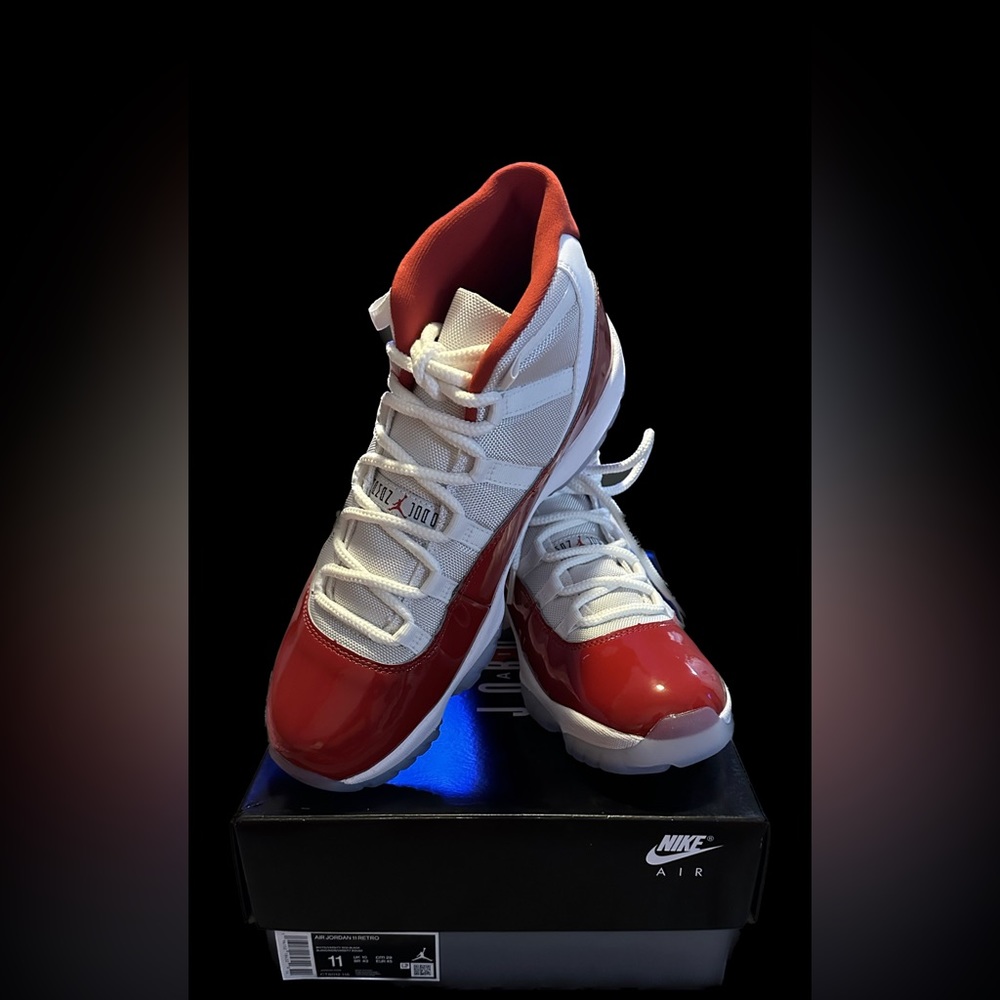 Brand New Cherry Retro Jordan 11’s in a size 11